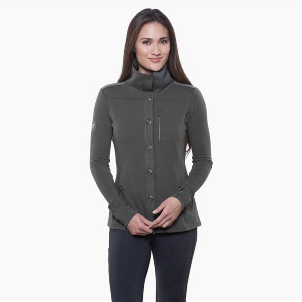 Kuhl Krush Jacket in Sage Olive Green Size Large
